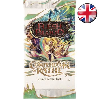 Box mit 4 Schachteln à 24 Boostern – Compendium of Rathe – Flesh & Blood – FAB – EN