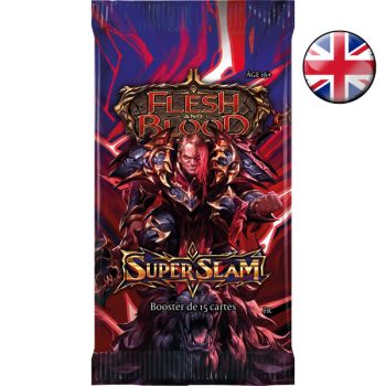 Schachtel mit 4 Schachteln mit je 24 Boostern – Super Slam – Flesh & Blood – FAB – EN