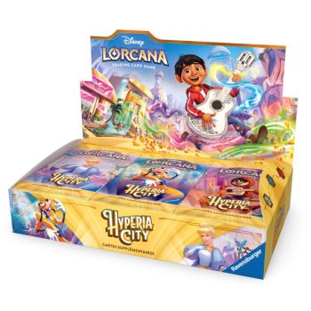 Box mit 4 Boosterpacks – Kapitel 14: Hyperia City – Disney Lorcana – Set 14 – FR