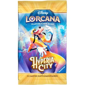 Box mit 4 Schatztruhen-Packs – Der Schatz der Erleuchter – Kapitel 14: Hyperia City – Disney Lorcana – Set 14 – FR