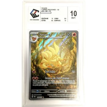 [CCC 10 - Nine+] - Bewertete Karte - Vulnona 199/197 - Scharlachrot & Lila: Obsidianflammen - 2023 - Pokémon - Französisch