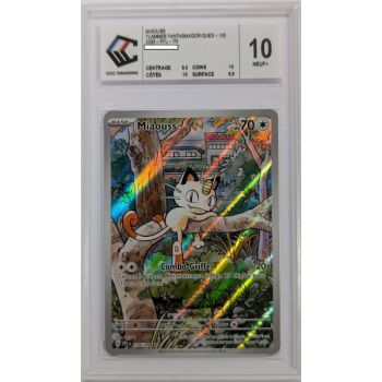[CCC 10 - Neun+] - Bewertete Karte - Mauzi 106/094 - Mega-Entwicklung: Phantasmatische Flammen - 2025 - Pokémon - Französisch