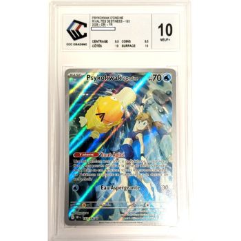[CCC 10 - Nine+] - Bewertete Karte - Mistys Enton 193/182 - Scarlet & Purple: Destined Rivalries - 2025 - Pokémon - Französisch