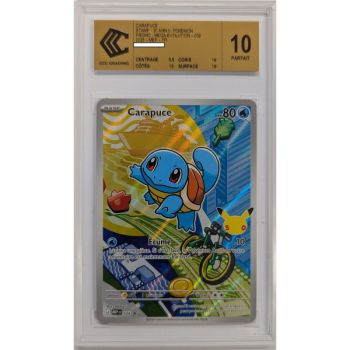 [CCC 10 – Perfekt] – Bewertete Karte – Schiggy MEP 039 – Promo – 2026 – Pokémon – Französisch