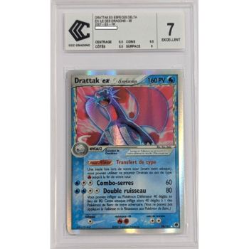 [CCC 7 – Exzellent] – Bewertete Karte – Salamence ex 98/101 – EX Dragon Island – 2007 – Pokémon – Französisch