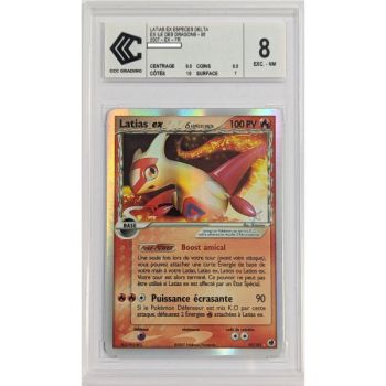 [CCC 8 - Exc - NM] - Bewertete Karte - Latias ex 95/101 - EX Dragon Island - 2007 - Pokémon - Französisch