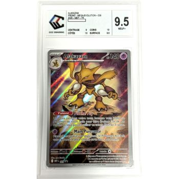 [CCC 9.5 – Neu+] – Graded Card – Alakazam MEP 009 – Promo – 2025 – Pokémon – Französisch