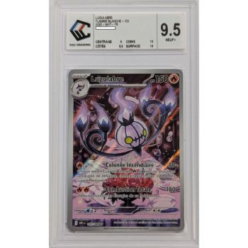 [CCC 9.5 - Neun+] - Bewertete Karte - Chandelure 103/086 - Scharlachrot & Lila: Weiße Flamme - 2025 - Pokémon - Französisch