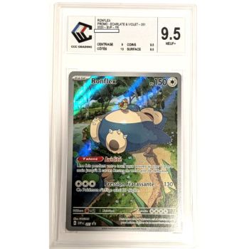 [CCC 9.5 - Neun+] - Bewertete Karte - Relaxo SVP 051 - Scharlachrot & Lila: Pokémon 151 - 2023 - Pokémon - Französisch