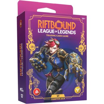 Champion-Deck – Entfesselt: Vi – Riftbound League of Legends TCG – Französisch