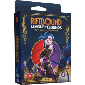 Champion-Deck – Ursprünge: Jinx – Riftbound League of Legends TCG – Französisch