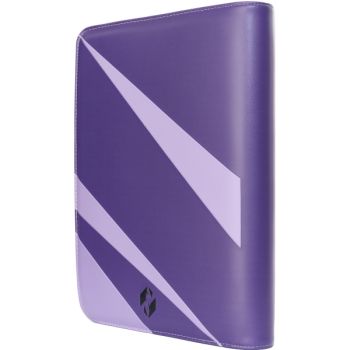 Master-Zip-Ordner: Premium Purple Spark – 540 Karten – 9-Pocket-Reißverschlussordner – Newave Collectibles