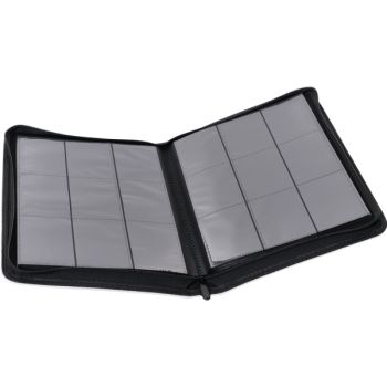 Master-Zip-Ordner: Premium Weiß – 540 Karten – 9-Taschen-Reißverschlussordner – Newave Collectibles