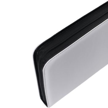 Master-Zip-Ordner: Premium Weiß – 540 Karten – 9-Taschen-Reißverschlussordner – Newave Collectibles