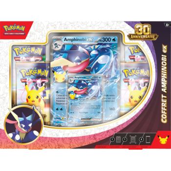 4-Booster-Pack – Greninja ex Kollektion – 30. Jubiläum [ME05.5][30C] – Pokémon – FR