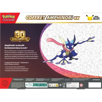 4-Booster-Pack – Greninja ex Kollektion – 30. Jubiläum [ME05.5][30C] – Pokémon – FR