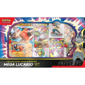 5er-Booster-Pack – Figurensammlung: Mega-Lucario [ME01 - MEG] – Pokémon – FR