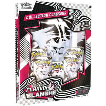 photo Pokémon Scharlachrot und Lila: Weiße Flamme-Sammelbox-Set – [SV10.5 – EV10.5] – FR