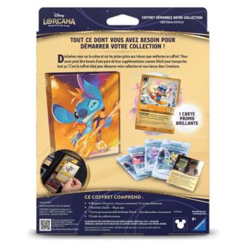 „Start Your Collection“-Boxset – 4 Booster – Stitch – Disney Lorcana – Frostbite – FR