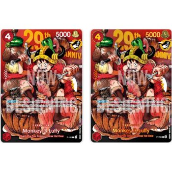 Box-Set – Premium-Kartensammlung: 29. Jubiläumsausgabe – One Piece Kartenspiel – Englisch