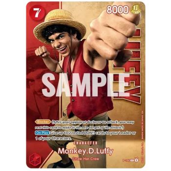Box – Premium-Kartensammlung – Live-Action Vol. 2: Strohhutbande – One Piece Kartenspiel – Englisch