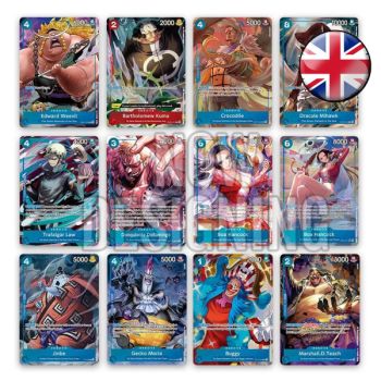 Box - Seven Warlords of the Sea Binder Set - One Piece Kartenspiel - Englisch