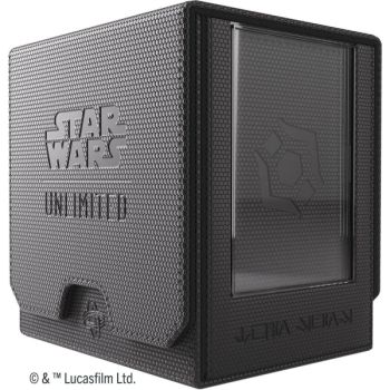 Deckbox - Deck Pod Twin Suns: Schwarz - Star Wars: Unlimited - Gamegenic