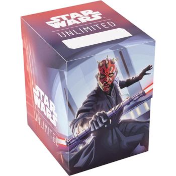 photo Deckbox – Soft Crate: Darth Maul – Star Wars: Unlimited – Gamegenic