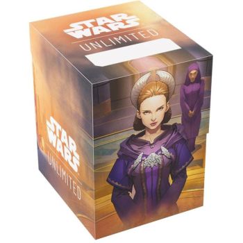Deckbox – Soft Crate: Padmé/Palpatine – Star Wars: Unlimited – Gamegenic