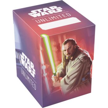 photo Deckbox – Soft Crate: Qui-Gon Jinn – Star Wars: Unlimited – Gamegenic