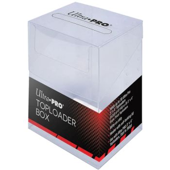 Item Deckbox – Toploader-Aufbewahrungsbox für 3 x 4 Zoll Toploader – Ultra Pro