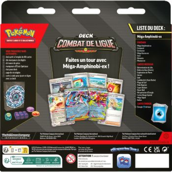 Liga-Kampfdeck - Ex Mega-Amphinobi - Pokémon - FR