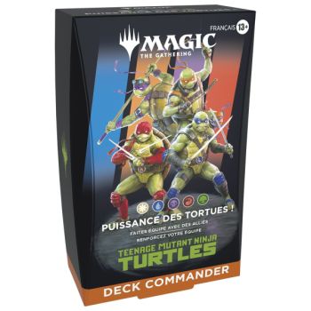 photo Deck Commander - Teenage Mutant Ninja Turtles - Magic The Gathering - FR