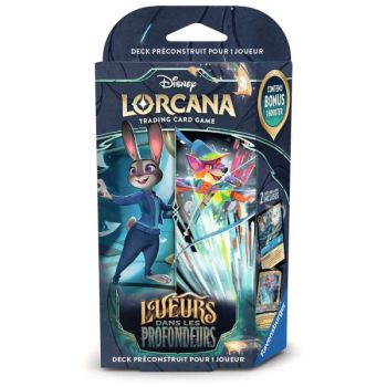 photo Starter Deck - Kapitel 10: Lichter aus der Tiefe - Juddy Hopps / Robin Hood - Disney Lorcana - Set 10 - FR