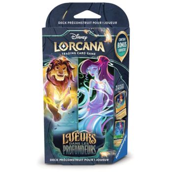 photo Starter Deck - Kapitel 10: Lichter aus der Tiefe - Mufasa / Megara - Disney Lorcana - Set 10 - FR