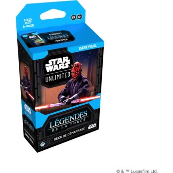 photo Starter Deck - Darth Maul - Star Wars Unlimited: Legends of the Force - FR