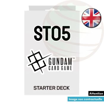 photo Starter-Deck – Gundam CG – ST05 – DE