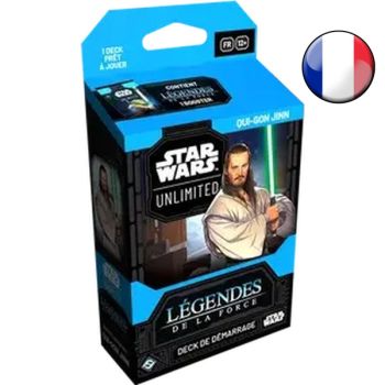 Starter Deck - Qui-Gon - Star Wars Unlimited: Legends of the Force - FR