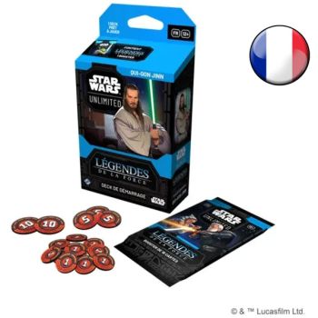 Starter Deck - Qui-Gon - Star Wars Unlimited: Legends of the Force - FR