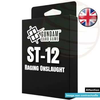 photo Starterdeck – Raging Onslaught – Gundam CG – ST12 – EN
