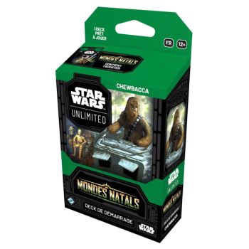 Spotlight Starter Deck – Chewbacca – Star Wars Unlimited: Homeworlds – Set 9 – EN