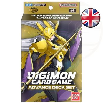 Starter Deck – ST22 Amethyst Mandala – Digimon Card Game – EN