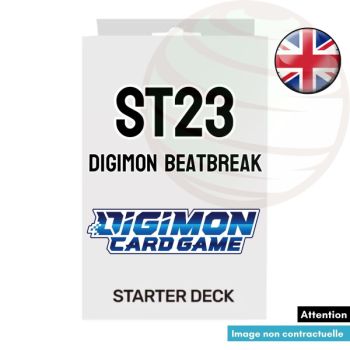photo Starterdeck - ST23 Digimon Beatbreak - Digimon-Kartenspiel - EN