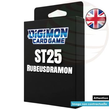 Starterdeck – ST25 Rubeusdramon – Digimon-Kartenspiel – EN