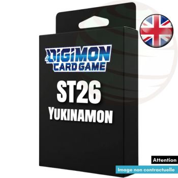Starterdeck - ST26 Yukinamon - Digimon-Kartenspiel - EN