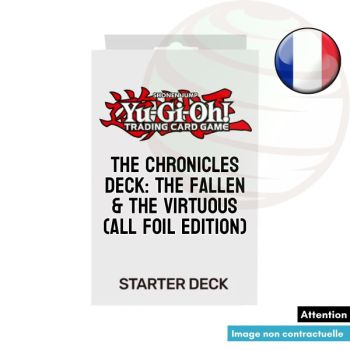 photo Strukturdeck – Das Chronikendeck: Die Gefallenen und die Tugendhaften (All-Foil Edition) – Yu-Gi-Oh – FR
