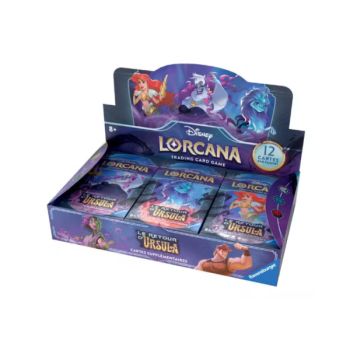 photo Disney Lorcana – Box mit 24 Boosterpackungen – Kapitel 4 – Ursula kehrt zurück – FR