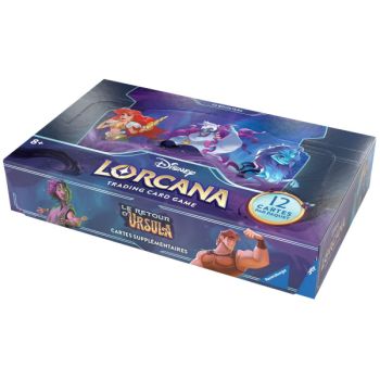 Disney Lorcana – Box mit 24 Boosterpackungen – Kapitel 4 – Ursula kehrt zurück – FR