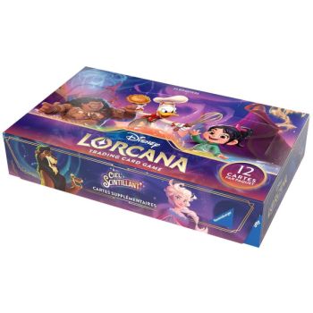 Disney Lorcana – Box mit 24 Boosterpackungen – Kapitel 5 – Shimmering Sky (1. Druck) – FR