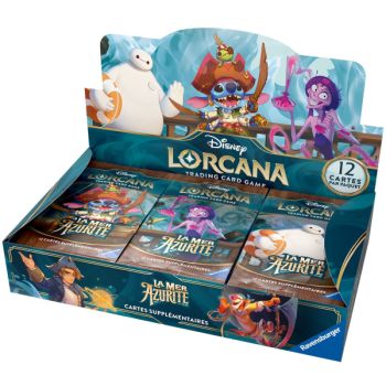 photo Disney Lorcana – Box mit 24 Boosterpackungen – Kapitel 6 – Das Azuritmeer (1. Druck) – FR